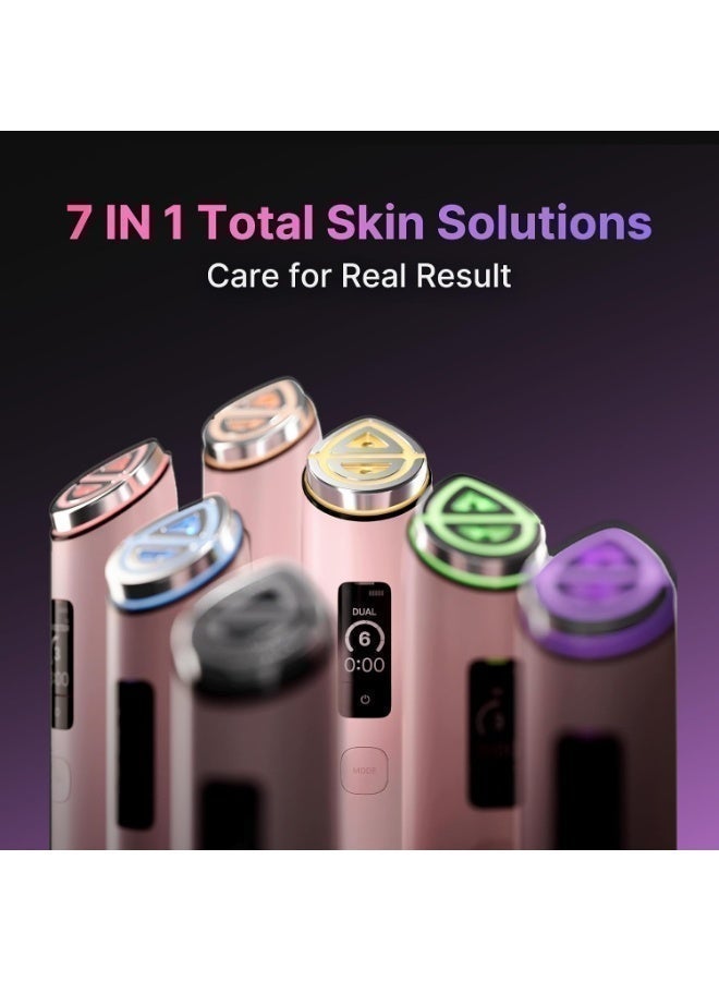 Medicube AGE-R Booster Pro X2 White | 8-in-1 Smart Facial Device | Booster Infusion, Microcurrent, EMS, Air Shot, 7-Color LED Therapy & Sonic Vibration | Dual Mode + Mask Mode, App-Controlled At-Home Skincare Tool for Pores, Firmness, Dullness & Uneven Texture - Image 3
