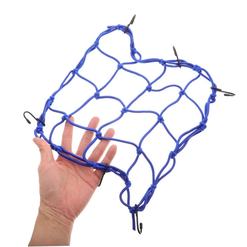 Motorcycle Luggage Protection Net Elastic Bungee Rack Safety Storage Black - Image 5