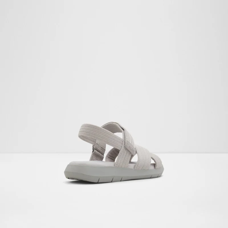 الدو Keva-In Men's Grey Strap Sandals