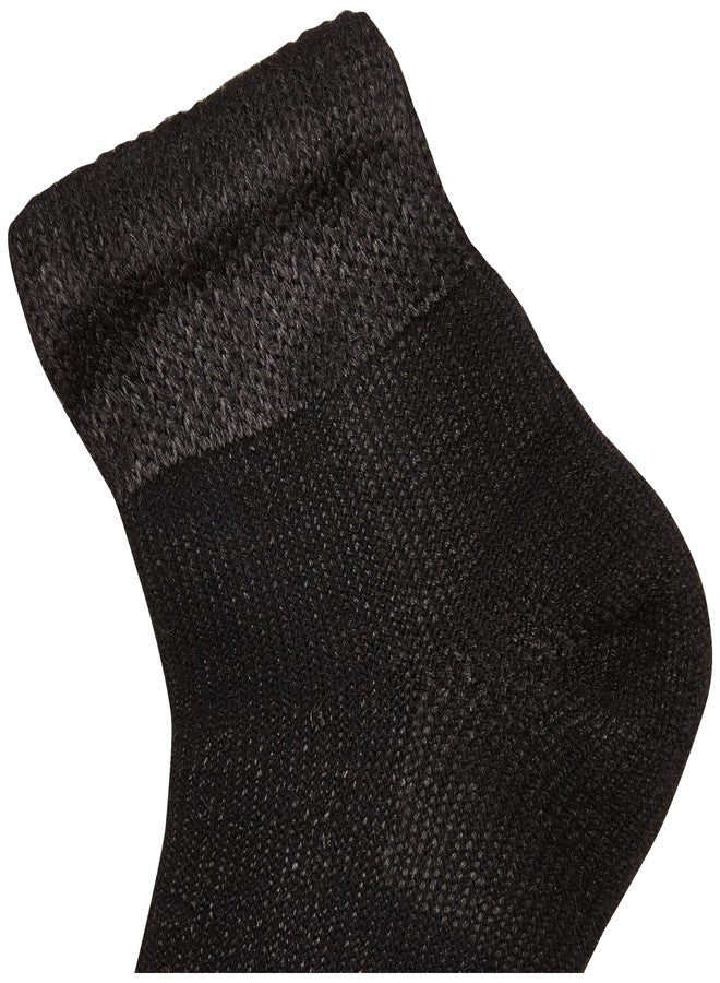 Thorlos Padded Walking Low Cut Sock Black M - Image 3