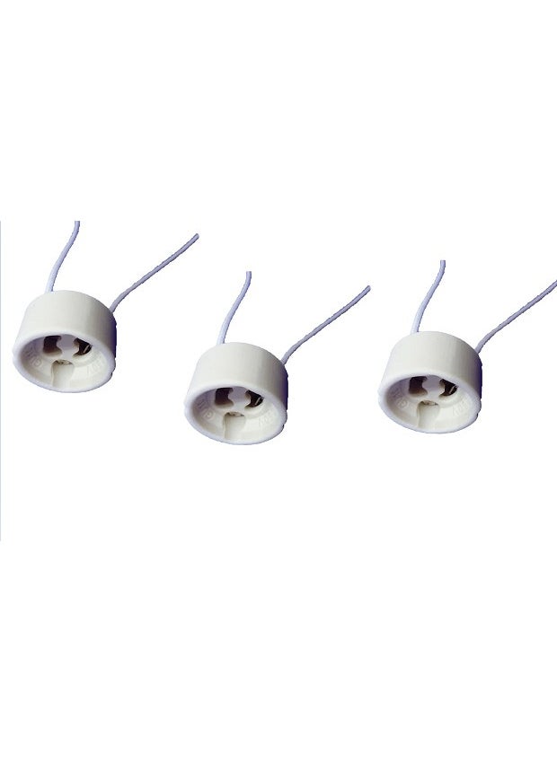 Gae Starter Foot Lampholder /gu 10 Lampholders / 3 Pieces 