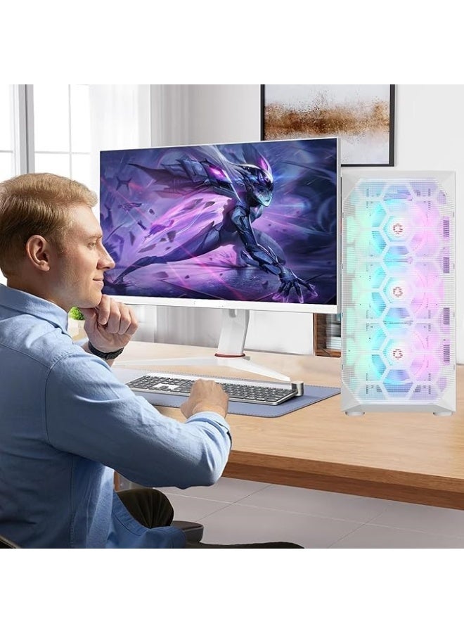 BUDGET POWERHOUSE GAMING PC | Ryzen 7 5700X | RX 580 8GB GRAPHICS | 32GB RAM | 1TB NVME/SATA SSD | Windows 11 | WIFI 6 HIGH SPEED INTERNET | GAMING/WORKSTATION LIQUID COOLED TOWER PC - Image 2