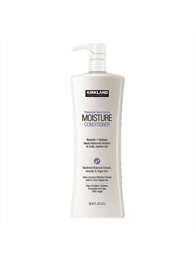Kirkland Signature KIRKLAND SIGNATURE SALON MOISTURE CONDITIONER 33.8 FL OZ, 2 Pack - Image 1