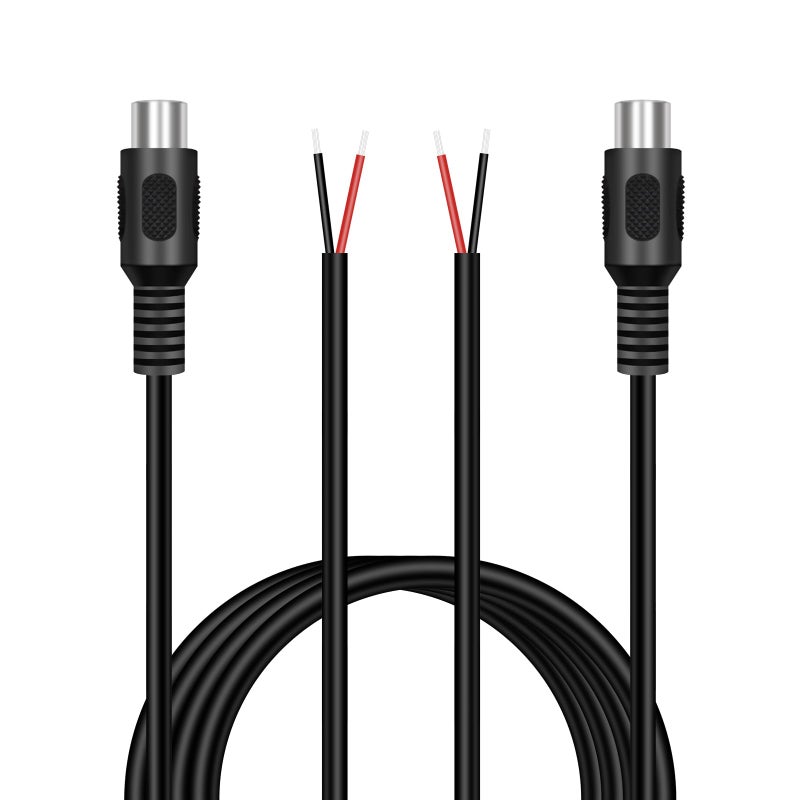 Fancasee RCA to Speaker Wire, 2-Pack 6FT RCA Female Plug Jack Adapter to Bare Wire Pigtail Repair Audio Cable for Speaker Amplifier Audio Video AV Receiver TV Subwoofer - Image 5