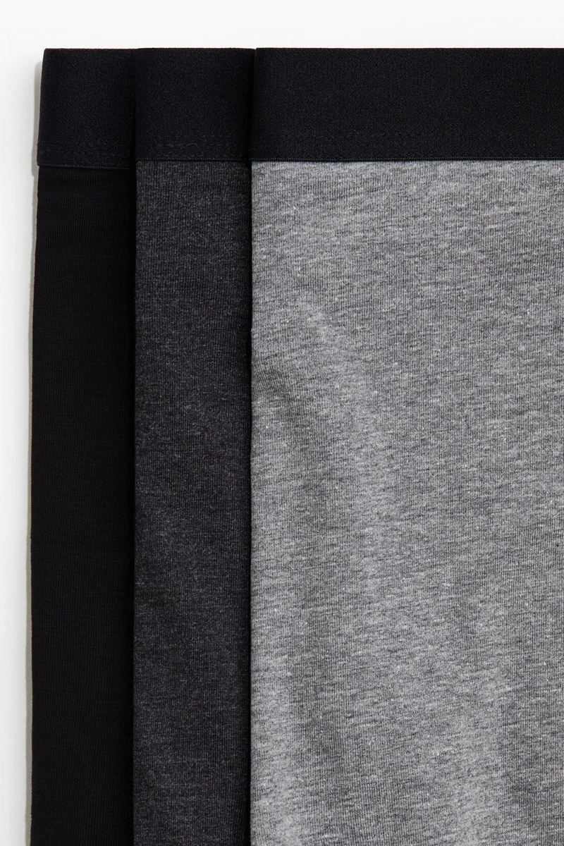 H&M  5-pack cotton mid trunks for Men | Best Price UAE