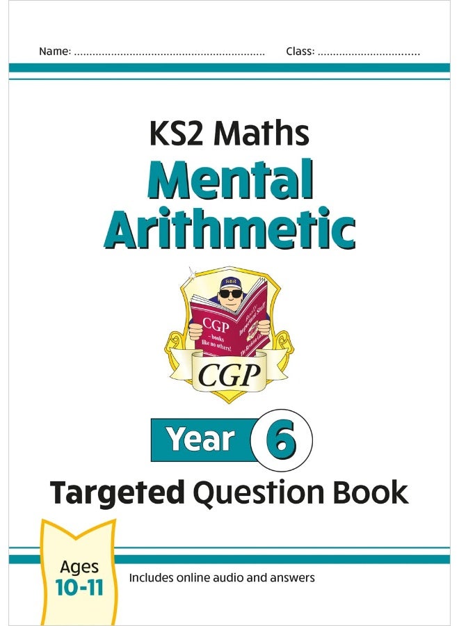 KS2 Maths Year 6 Mental Arithmetic Targeted Question Book (includes Online Answers & Audio Tests) - Image 1