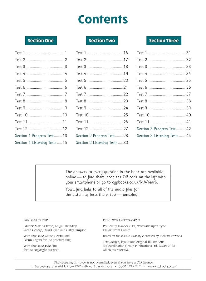 KS2 Maths Year 6 Mental Arithmetic Targeted Question Book (includes Online Answers & Audio Tests) - Image 3