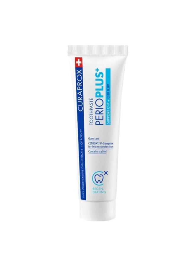 معجون أسنان بيريو بلس دعم CX-P + CHX 0.09% 75 مل