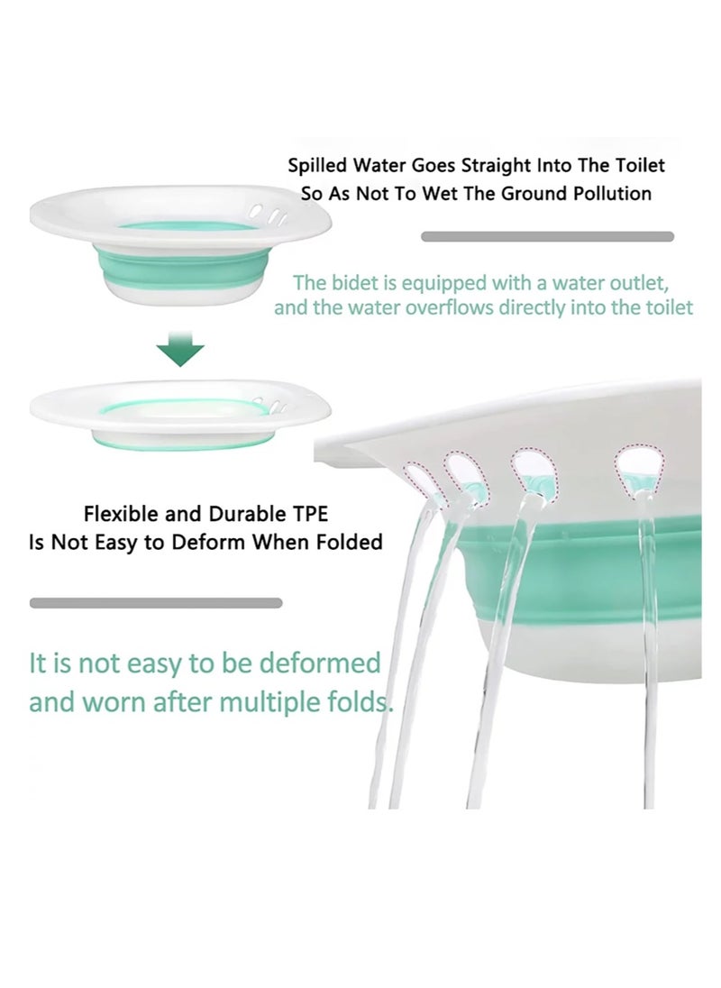 Sitz Baths for Toilet Seat, Pregnant Women Steam Seat for Hemorrhoids and Inflammation Treatment, Soaking Basin Suitable for Most Toilets