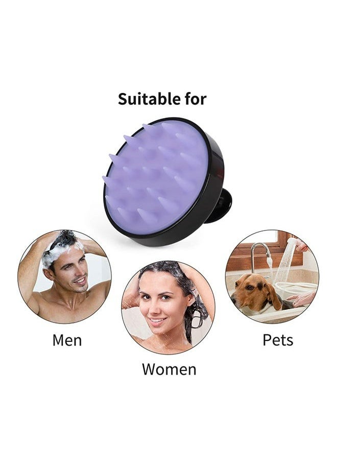 RollsTimi  Hair Scalp Massager Shampoo Brush Black  - Image 4