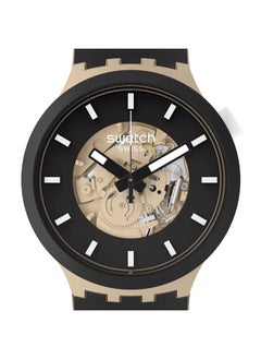 Swatch Unisex Watch Bioceramic Quartz TIME FOR TAUPE  - Image 1