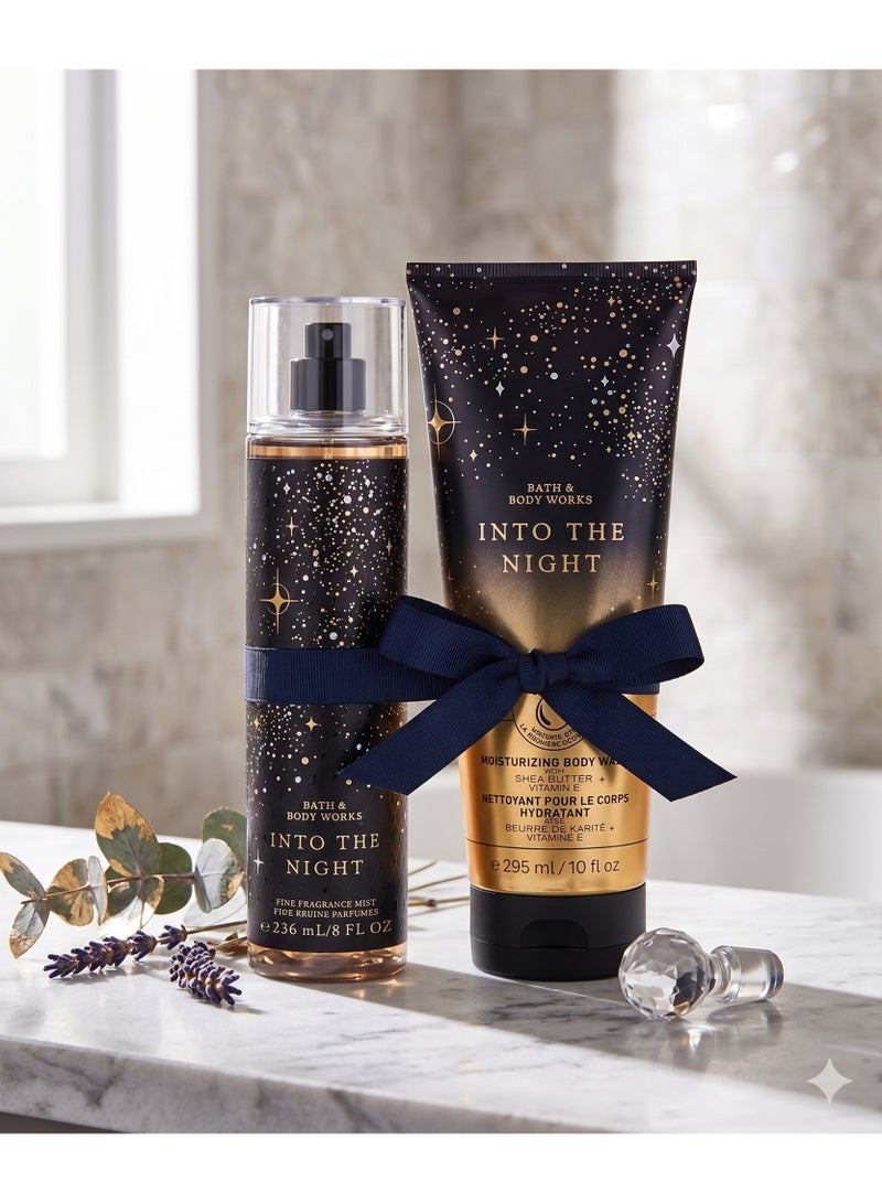 Bath & Body Works Into The Night Moisturizing Body Wash & Fine Fragrance Mist Bundle - Image 4