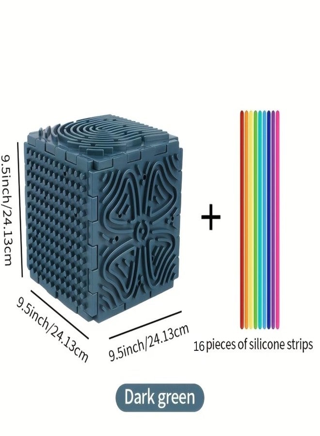 JBM ENTERPRISE 3D Maze Puzzle Cube Fidget Toy for Stress Relief, Sensory Brain Teaser, Colorful Interactive Cube for Kids & Adults, ADHD Focus Toy, Anxiety Relief, Handheld Puzzle Game Gift Idea - Image 2