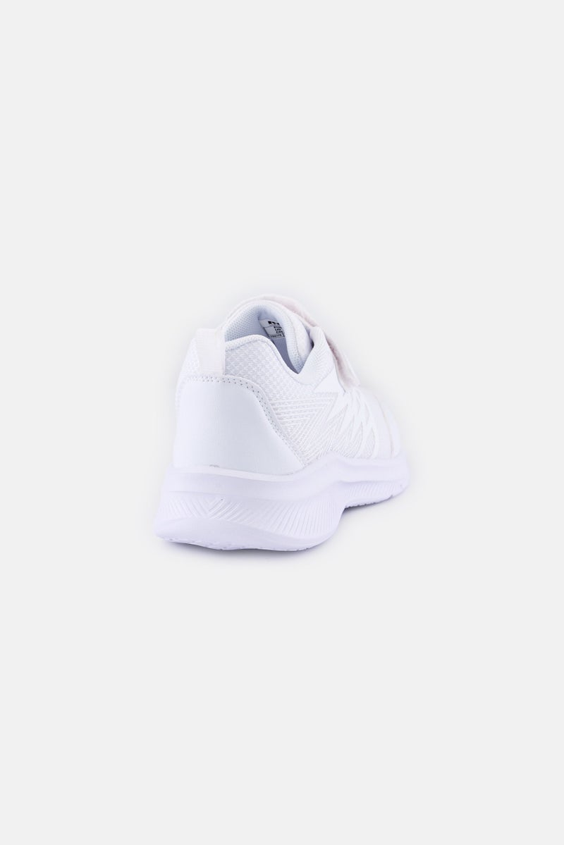 RBX Kids Boys Velcro Closure School Shoes, White  - Image 2
