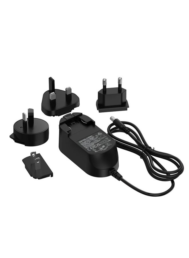 Power Adapter Home Sweeper Special Power Conversion Seven Country Pin LED Lamp 12v2a Adapter-Color:White-Specifications:Australian Regulations Pin - Image 5