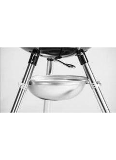 Weber Weber Original Kettle Charcoal Grill Barbecue, 57cm | E-5710 BBQ Grill with Lid Cover, Thermometer, Stand & Wheels | Freestanding Outdoor Oven & Cooker with Porcelain-Enamelled Bowl - Black  - Image 3