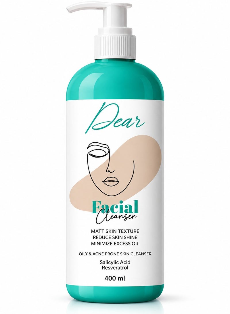 DEAR Facial Cleanser For Oily & Acne Prone Skin - Image 1