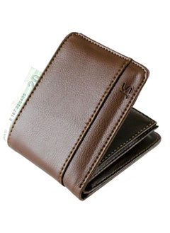 Apera An-39 Full Size Faux Leather Men's Wallet, 15 Card Holder, Double Paper Money Compartment  - Image 1