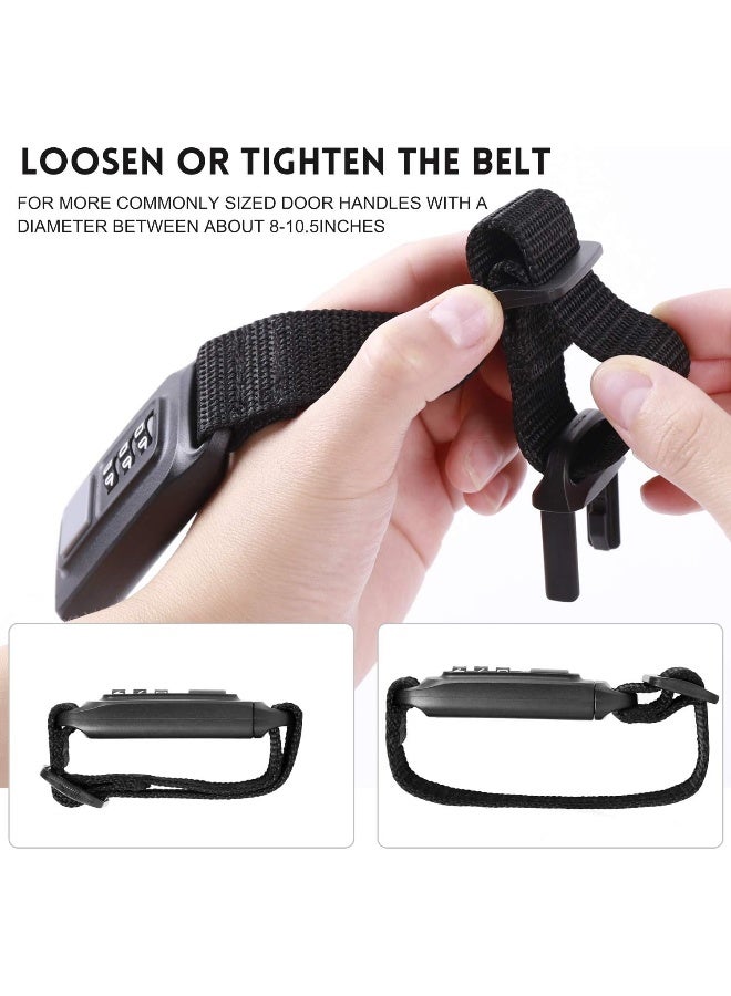 Veronica Child Safety Refrigerator Door Lock, Baby Kids Multi-Functional Cabinets Latches, Fit Closed Handle Cabinets, Fridge, Kitchen, Oven (Regular) - Image 5