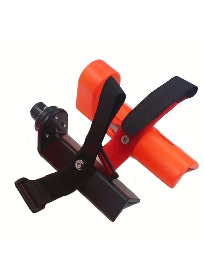 Orange Belt Portable Aluminum Right Angle Level With Adjustable Strap And Bubble Vial - Image 2