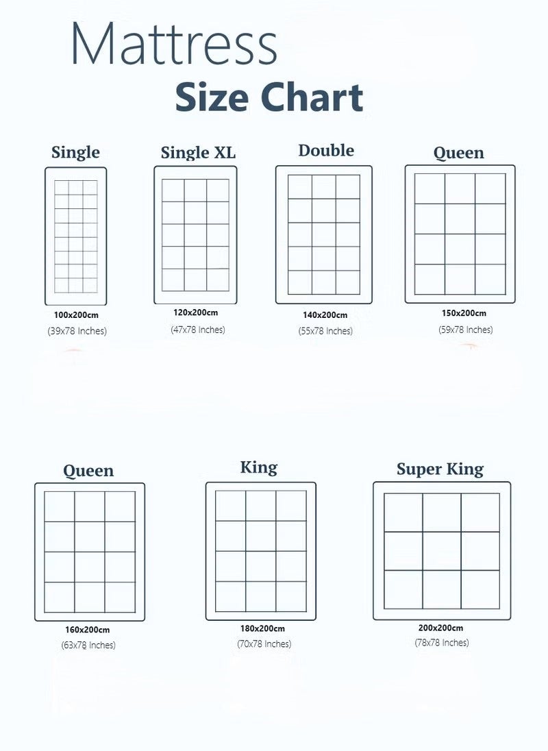 MAXQON Mattress Topper Extra Thickness Quilted Microfiber 800gsm, King/Queen/Double/Single Sizes, Color Grey - Image 5