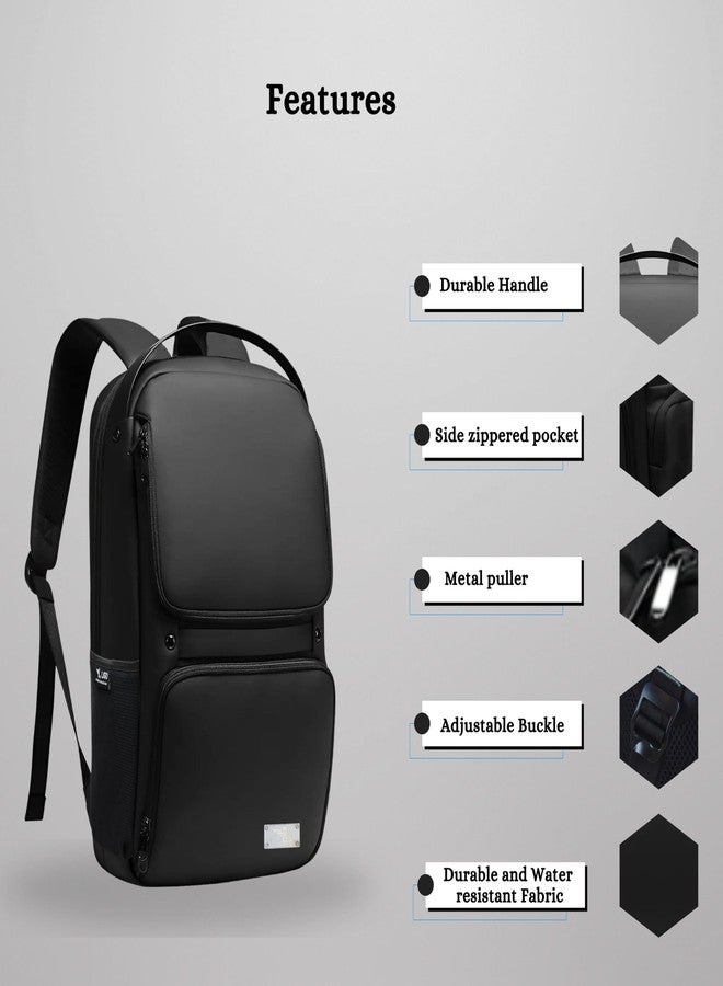 Ligo office Pro Series Smart Tech Anti-Theft Laptop Backpack for Men and Women For Business Professionals office College Students (Black) - Image 5