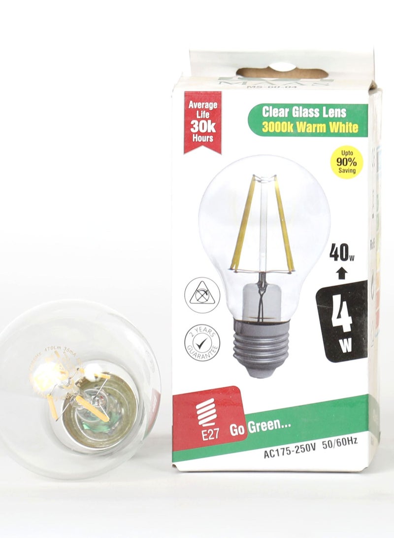 ماس لمبة بإضاءة LED بقوة 4 وات من ماس - Image 1