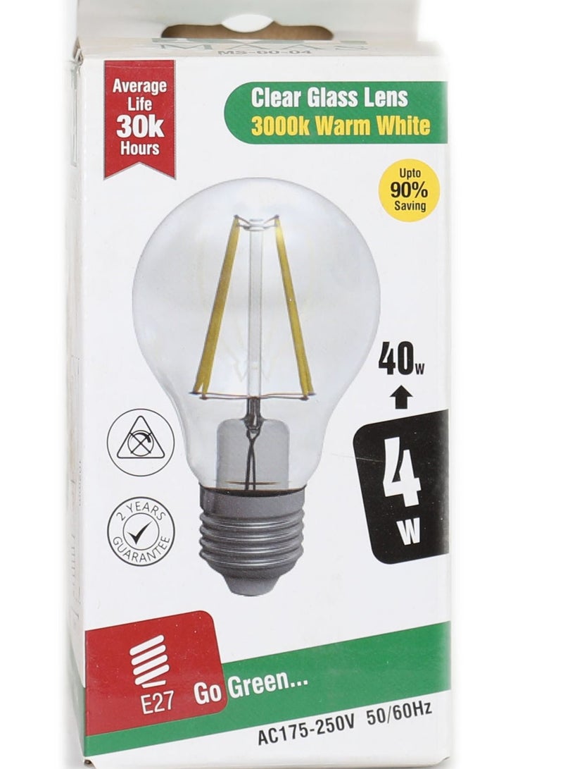 ماس لمبة بإضاءة LED بقوة 4 وات من ماس - Image 2