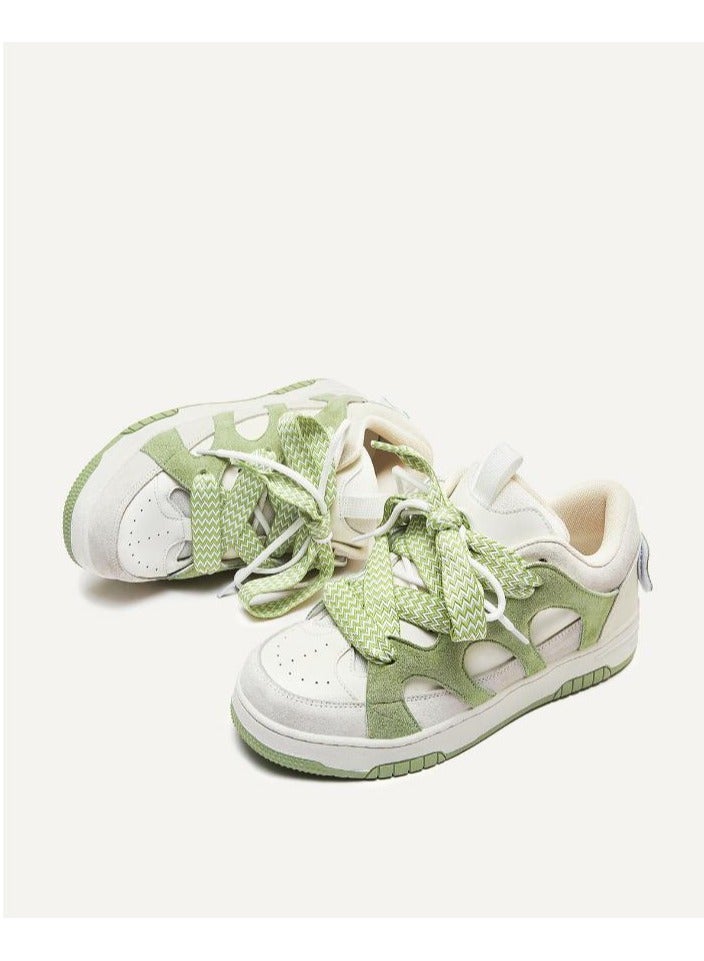 KUYING New Thick Sole Elevated Board Shoes  - Image 4