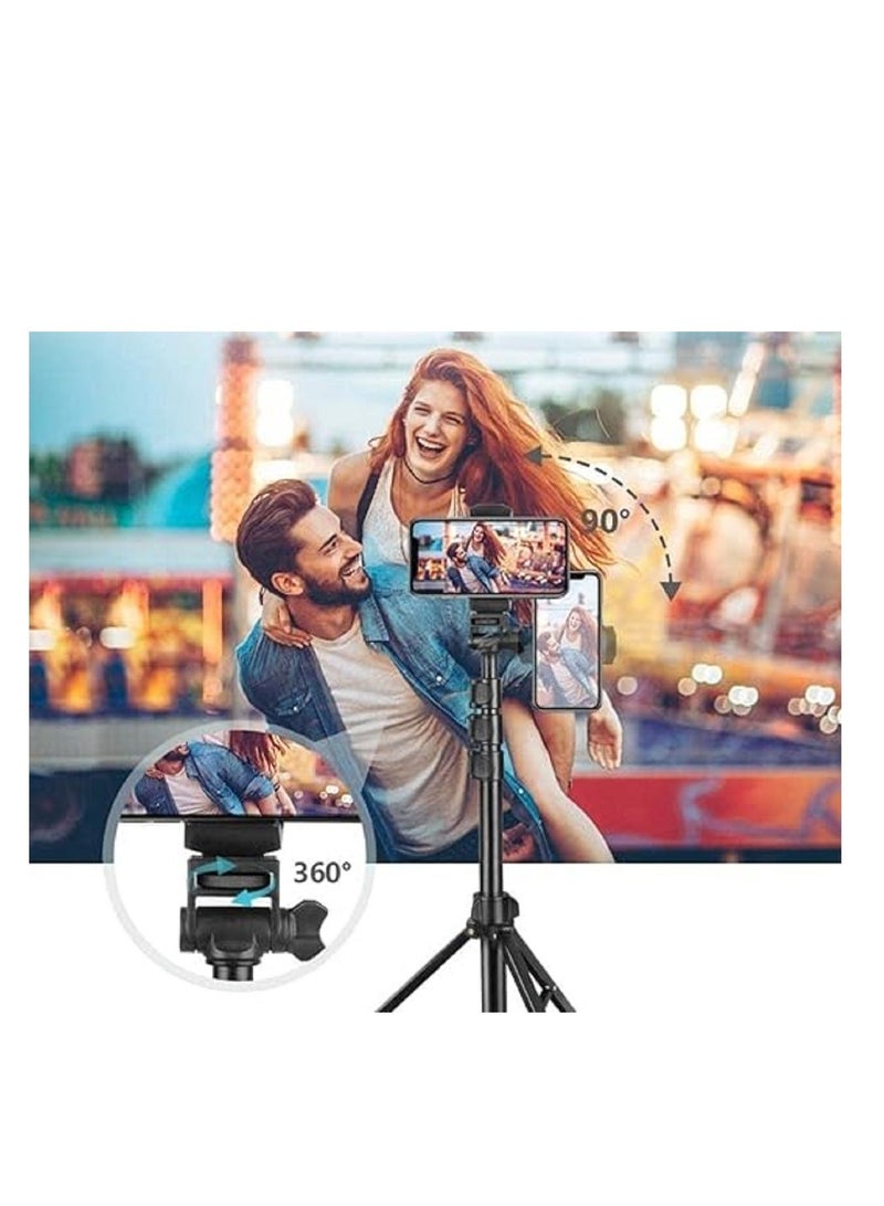 Jmary MT36 Selfie Stick Phone Tripod 67" Extendable Travel Tripod Stand with Phone Clip 1.7 meter Tripod for Video Shooting vlog… - Image 3