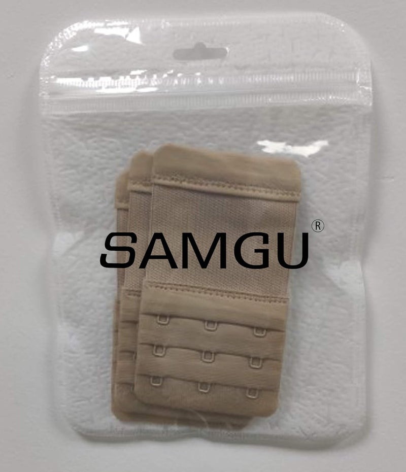 SAMGU Store Women's Bra Extenders 2 Hook / 3 Hook / 4 Hook / 5 Hook / 6 Hook, Soft Stretchy Back Bra Extension Strap - Image 5