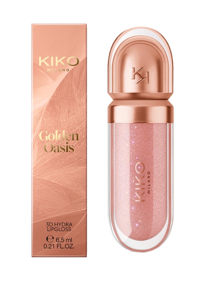 KIKO MILANO - Golden Oasis 3D Hydra Lip Gloss 02 - Image 1