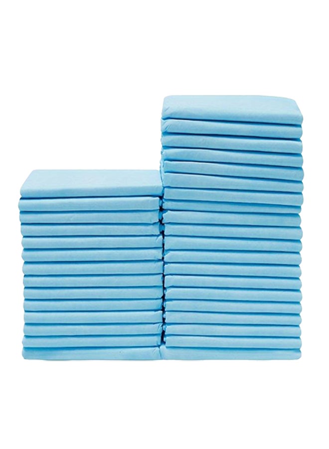 Cute 'n' Cuddle Pack Of 240 Disposable Soft Ultra Absorbent Waterproof Diaper Mess-Free Changing Mat Liners Baby Changing Mat Cover Bed Pads, Blue, 60 CM X 45 CM