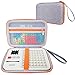 JCHPINE Hard Carrying Case for GiiKER Super Blocks Puzzle Game Protective Storage Holder for GiiKER Brain Teaser Puzzles Interactive Handheld Game Console Accessories Orange Case only - Image 3