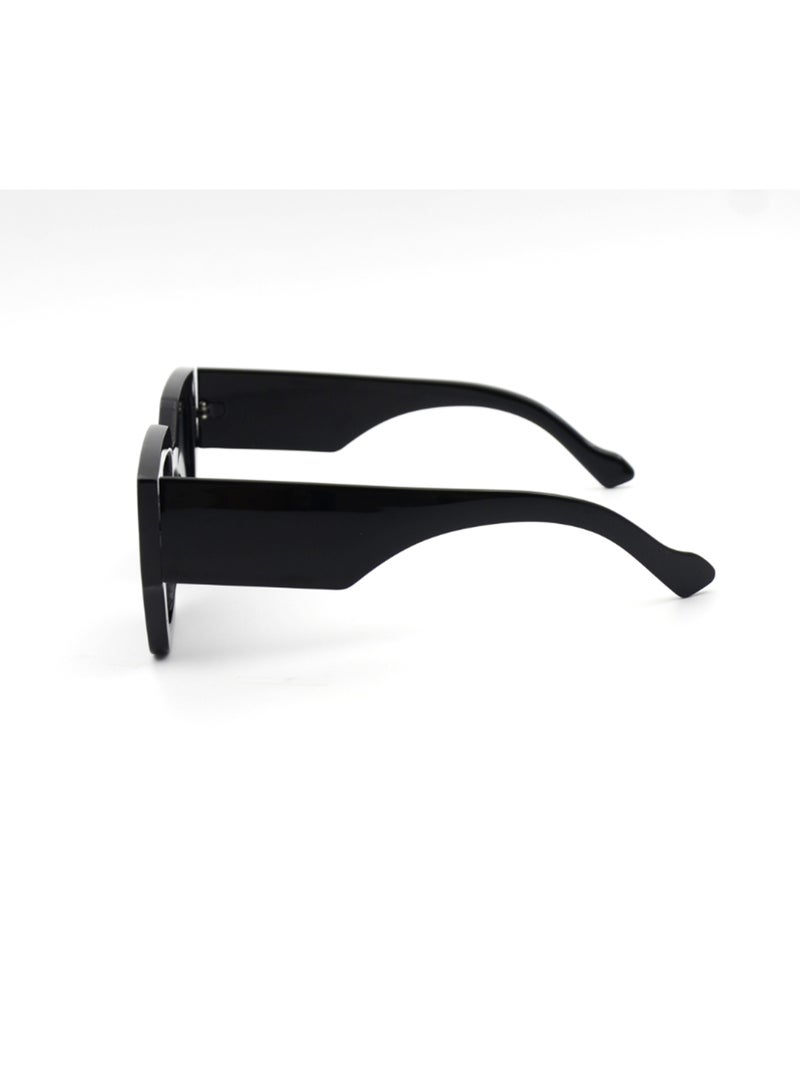 MADEYES نظارات شمسية للنساء لحماية من الأشعة فوق البنفسجية EE9P642-1 - أسود - Image 3