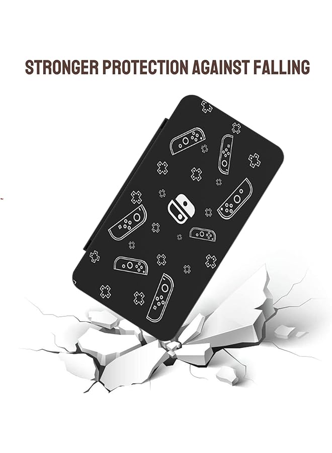 joyzzz Game Sd Card Holder Case 2 Pcs Switch Accessories With 24 Slot Game Hard Shell Protective Organizer Travel Friendly Protective Case (Black)  - Image 3