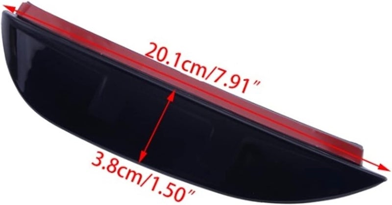 Wivplex Rearview Side Mirror Rain Eyebrow Cover Trim - Image 2