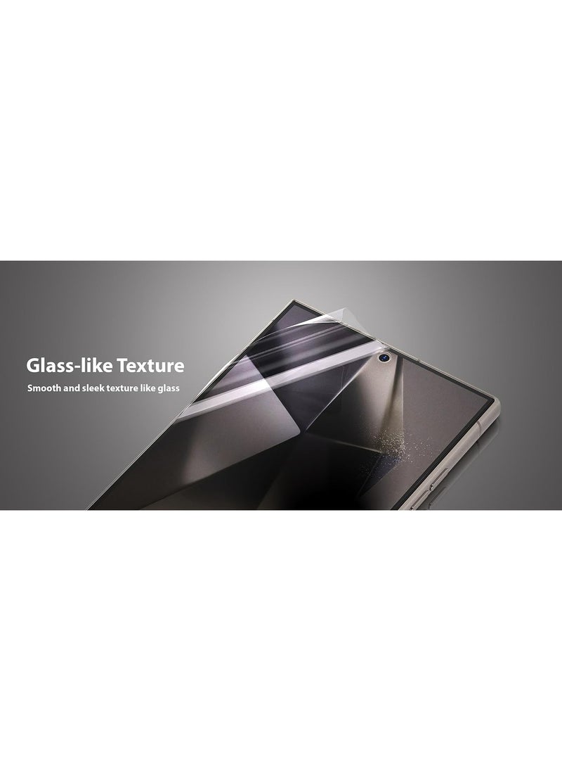 Whitestone Dome Glass - UV GEN Film Screen Protector for Samsung Galaxy S24 Ultra UV Lamp Included [Bubble Free, Dust Free Kit] - 2 Pack - Image 1