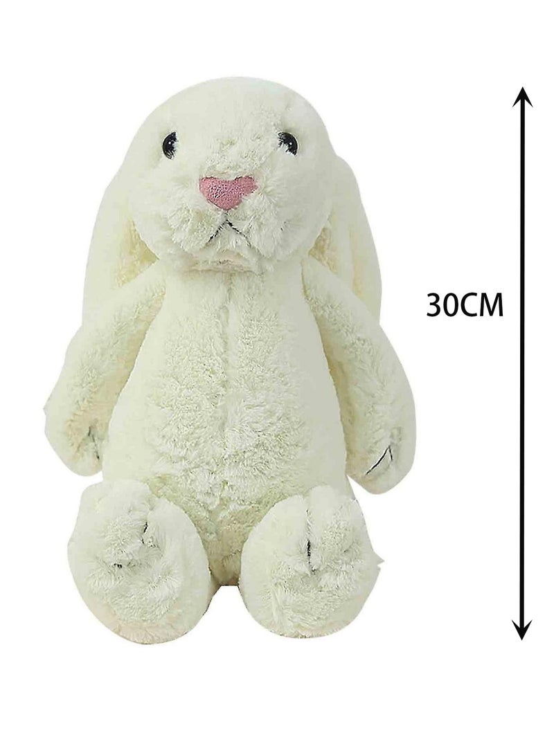 White Shy Bunny Plush Toy, Same Style Toy, Boy And Girl Gift  - Image 2