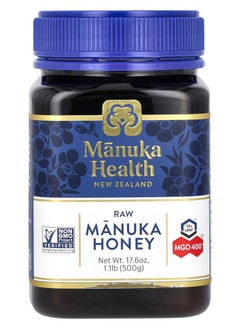 Manuka health Raw Manuka Honey UMF 13+ MGO 400+ 17.6 oz (500 g) 
