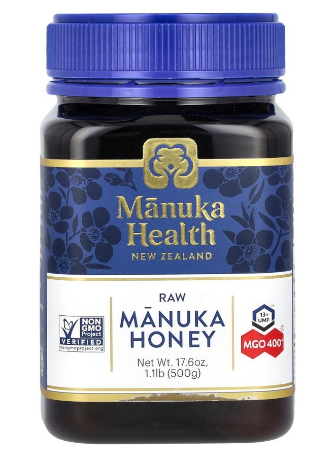 Raw Manuka Honey UMF 13+ MGO 400+ 17.6 oz (500 g)