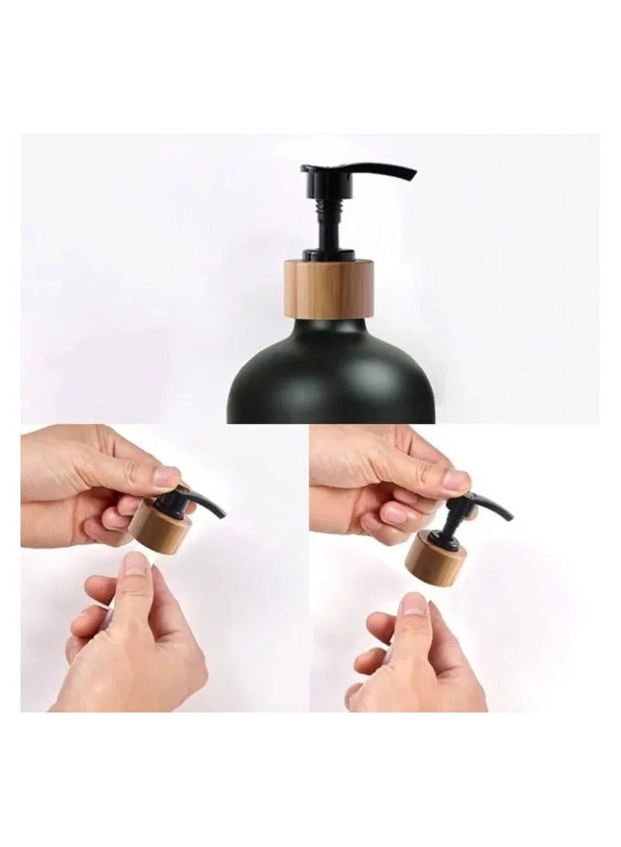 Kitchen Dish Soap Dispenser Suitable Decor 500ml Set of 2Pcs Refillable Soap Dispenser - Image 3