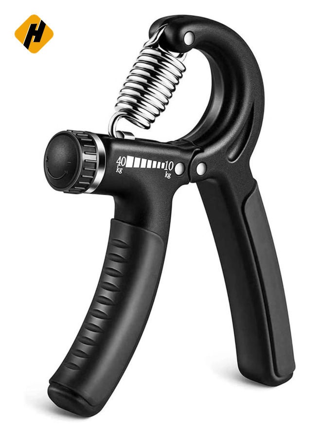 HuHa 2 Pack Hand Grip Strengthener Strength Trainer Adjustable Resistance 10-40 Kg Hand Exerciser Non-slip Gripper - Image 1