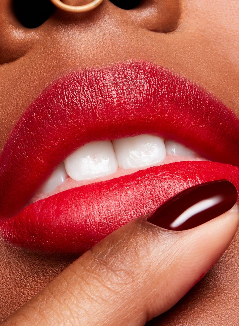 ماك كوزمتيكس احمر شفاه باودر كيس فيلفيت بلور سلم - روبي نيو - Image 5