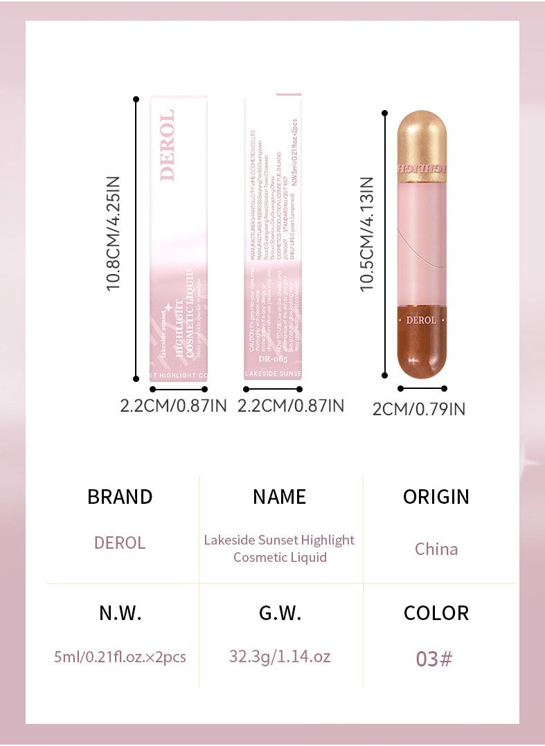 DEROL - Hightlight Cosmetic Liquid - Image 1