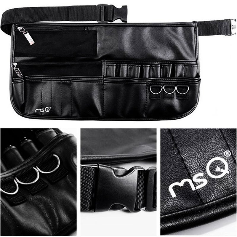 MSQ Makeup Brushes Set 29pcs Professional Cosmetics Brushes with Belt Waist Makeup Bag (Foundation, Powder, Creams, Liquids & Eye Brushes) for Women/Girls/Artists/Holiday gifts/travel - Image 5