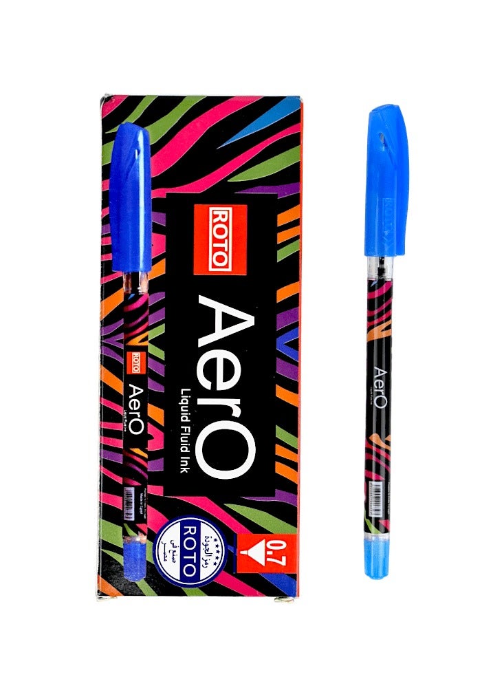 ROTO Ballpoint Pen Ballpoint Pen Ink Color Blue Box: 12 Pens