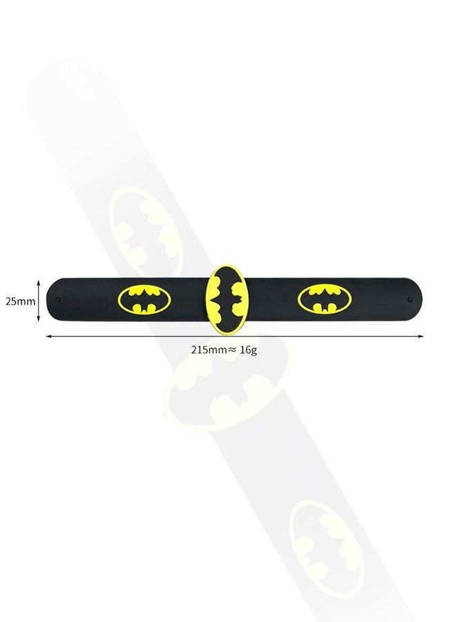 مجموعة من 4 قطع من أساور الأذن والنخيل الخاصة بأبطال السوبر - تتميز بشخصيات أيقونية سوبرمان وباتمان وكابتن أمريكا وسبايدرمان - هدية مثالية للحفلات للأطفال - Image 5