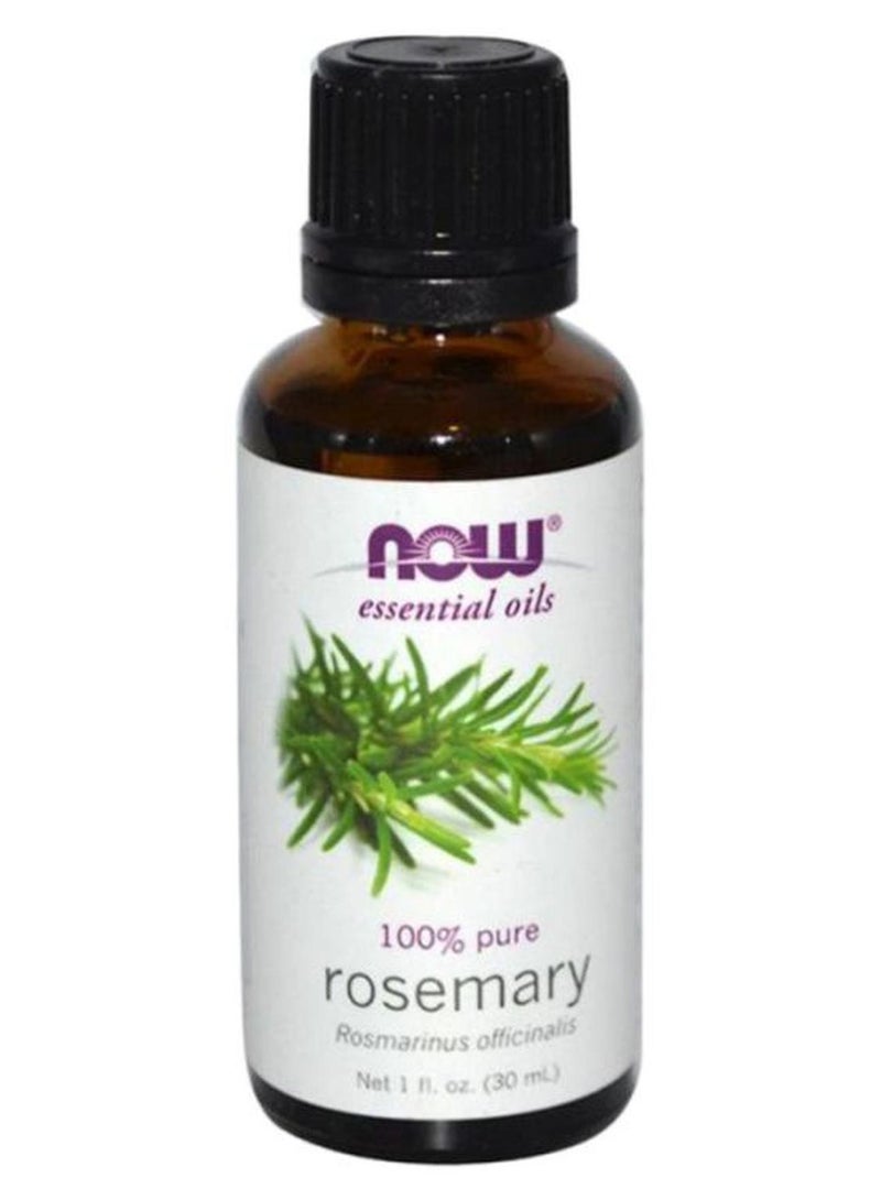 ناو فودز زيوت إكليل الجبل العطرية النقية 100%، 1 أونصة سائلة. أوز. اوفيسيناليس 30 مل 30ملليلتر - Image 1