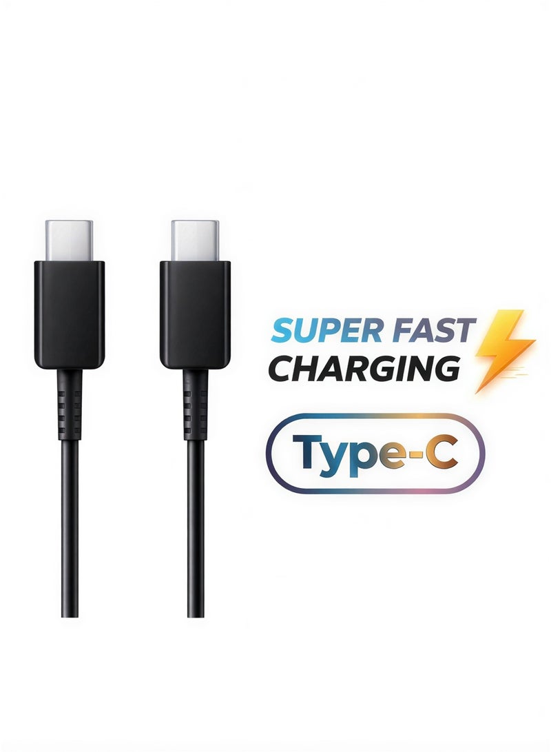 USB C to USB C Super Fast Charging Cable – PD High-Speed Type C Cable, Compatible with Samsung & USB C Devices - Image 1